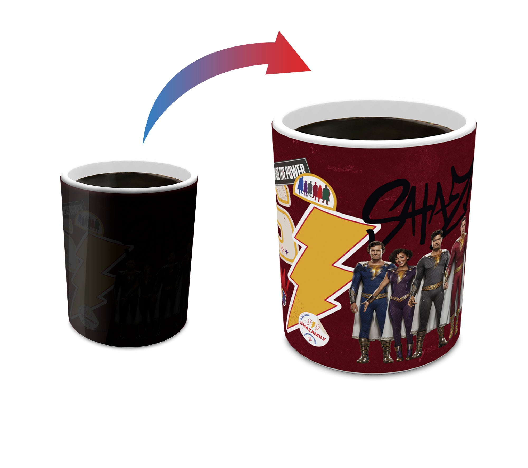 Shazam! Fury Of The Gods (Shazam!) Morphing Mugs®  Heat-Sensitive Mug MMUG1518